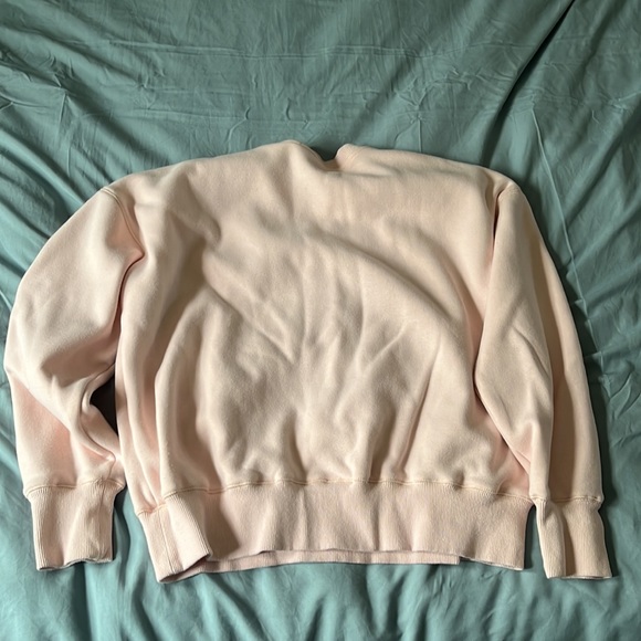 Small Pink FRNCH Crew Neck Sweatshirt - Picture 4 of 6